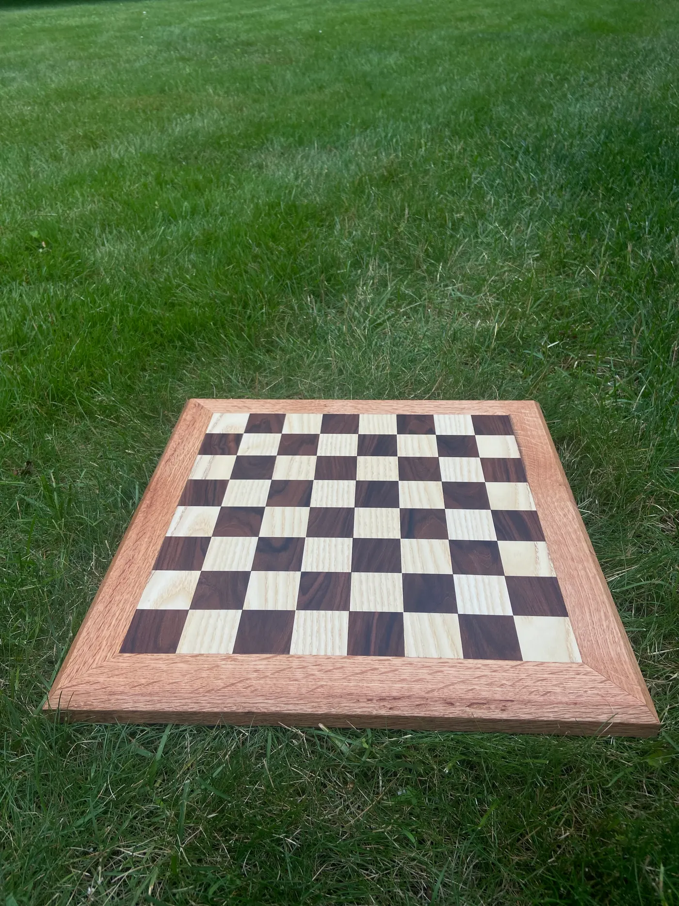 Wooden chess board